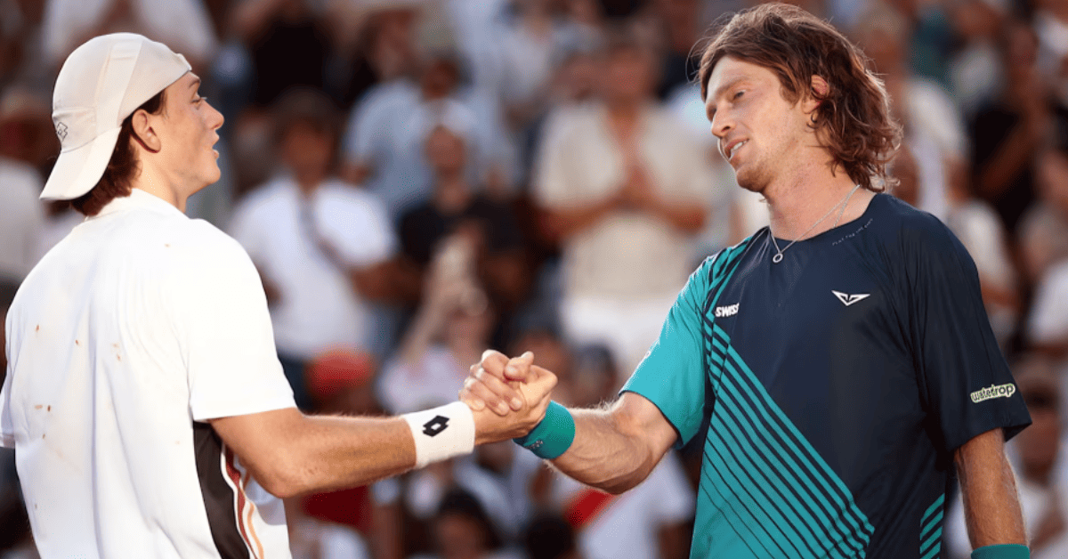 Ignacio Buse cayó 3 a 1 ante el ruso Andrey Rublev en la primera ronda del Roland Garros 2026