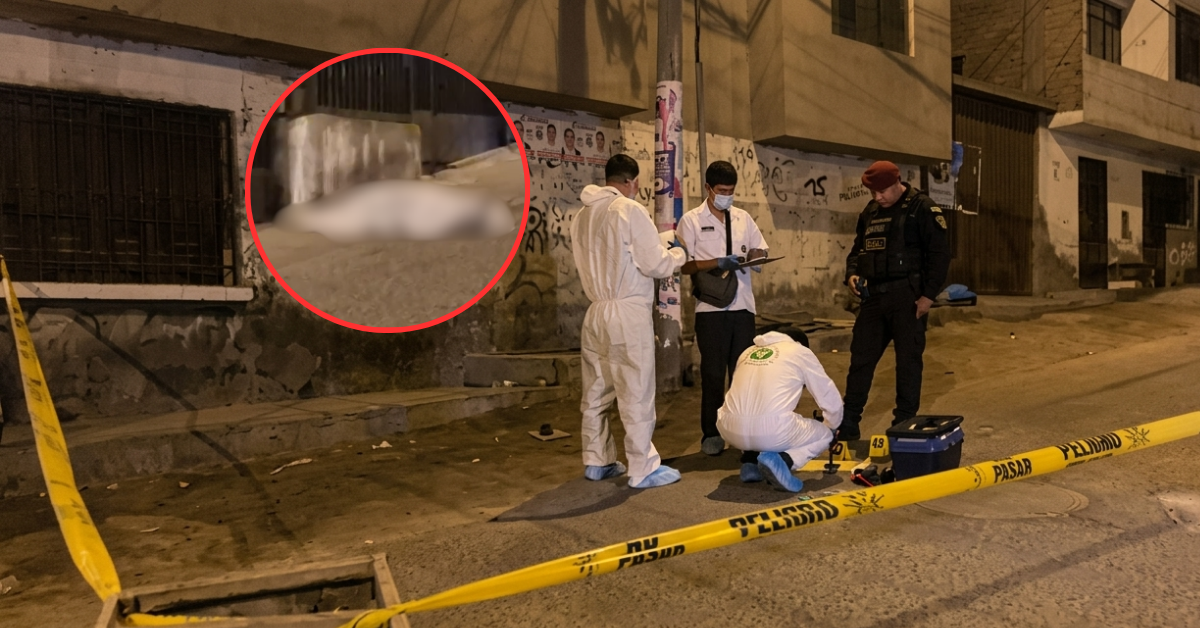SJL: Sicarios asesinan a balazos a dos amigos y dejan amenaza contra microcomercializadores de droga