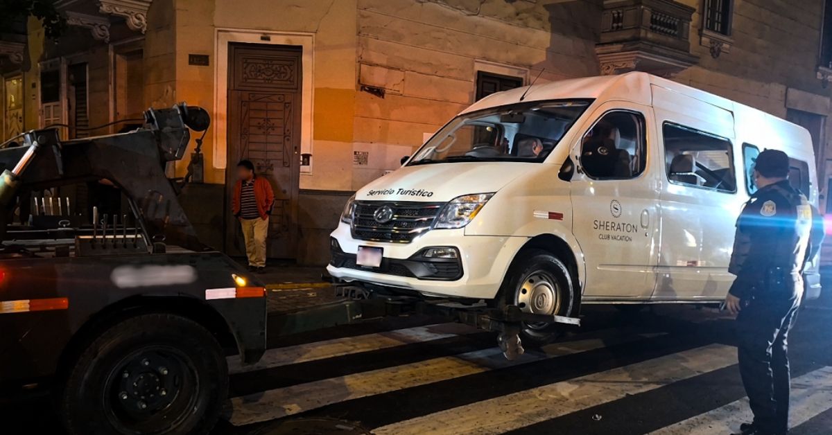 Accidente en el Cercado de Lima