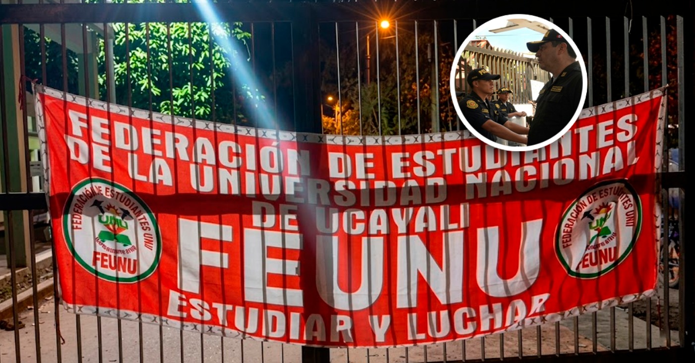 Tensión en Pucallpa: estudiantes toman campus de la Universidad Nacional de Ucayali por reformas