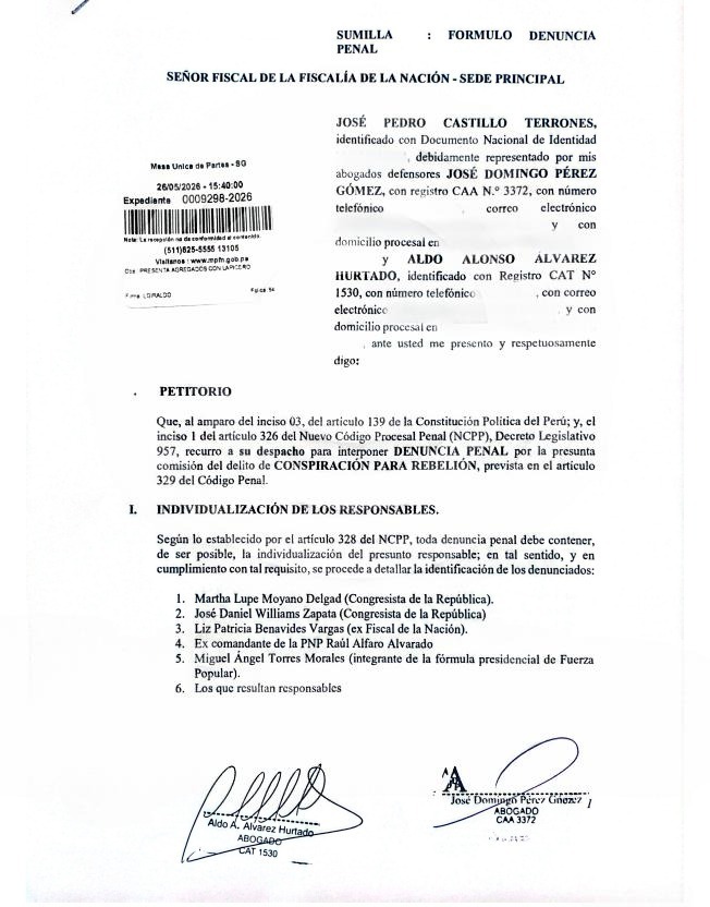Denuncia penal
