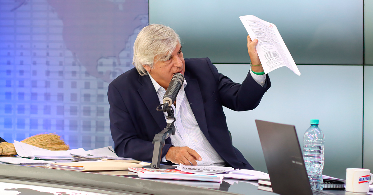 Fernando Olivera viciar� su voto en la segunda vuelta presidencial: "No podemos avalar ni votar por los hijos del fraude"