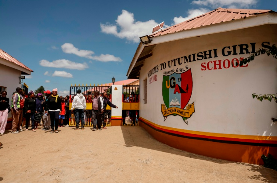 Incendio en escuela secundaria Utumishi Girls' Academy en Gilgil.