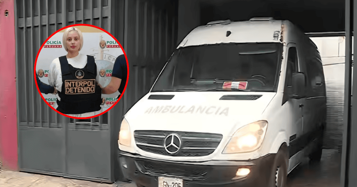 Nadeska Widausky fue trasladada al Penal de Mujeres de Chorrillos tras recibir 9 meses de prisi�n preventiva