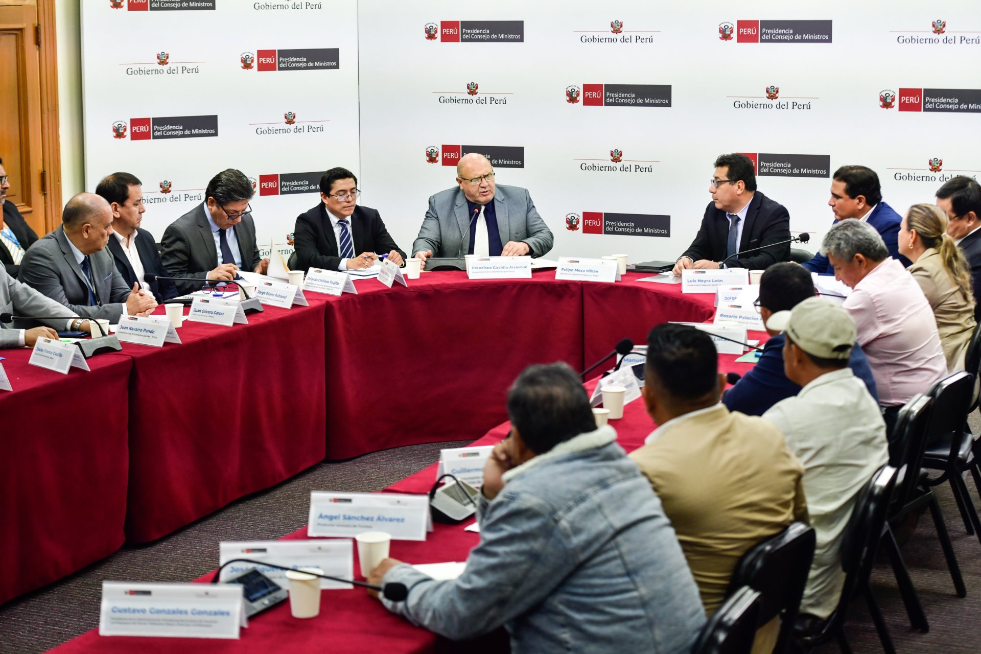PCM articula diversas acciones para atender demandas de productores arroceros