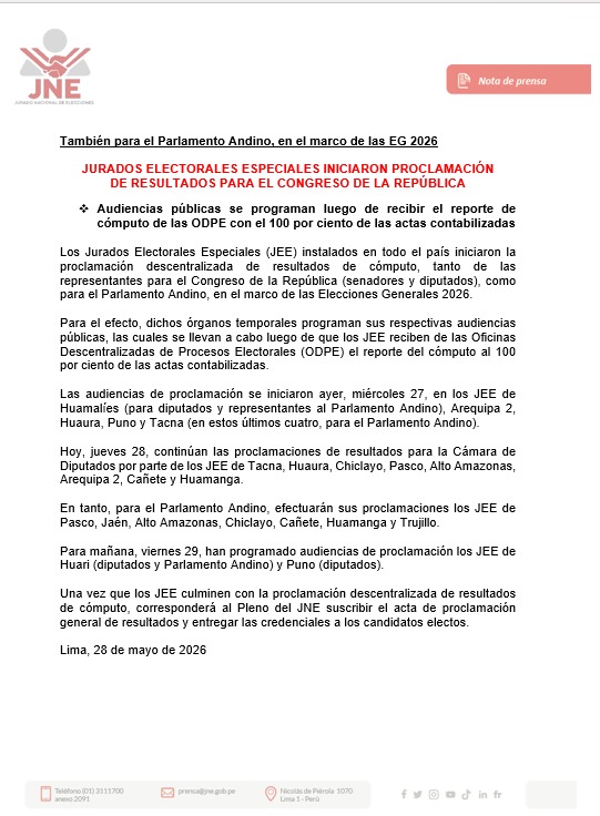 Comunicado