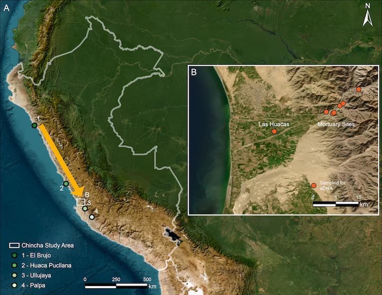 Mapa del área de estudio.