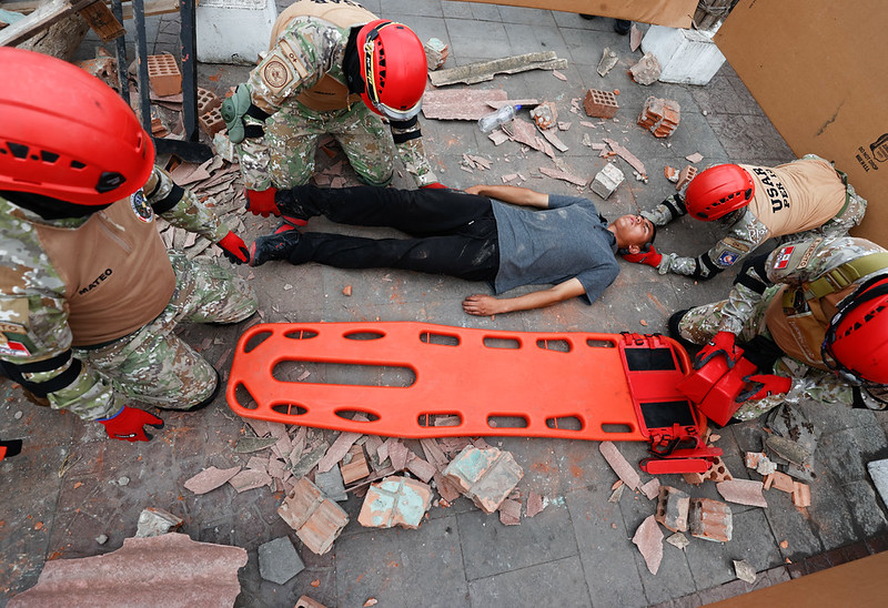 Simulacro Multipeligro en Chorrillos (Mindef)