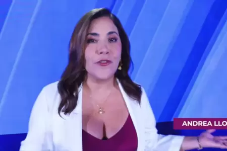 Andrea Llosa no va m�s en Panamericana TV