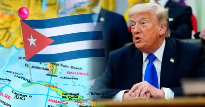 Donald Trump amenaza con tomar el control de Cuba.