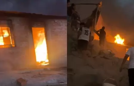 Incendio de gran magnitud en Independencia