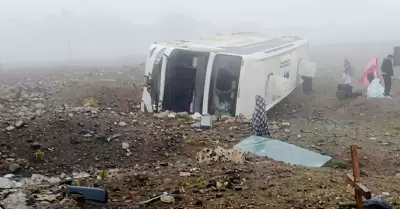 Tr�gico accidente de tr�nsito