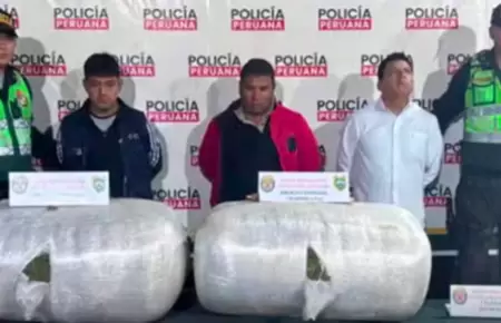 Suboficial de la FAP fue capturado con m�s de 50 kilos de droga.