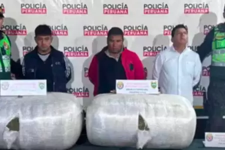 Suboficial de la FAP fue capturado con m�s de 50 kilos de droga.