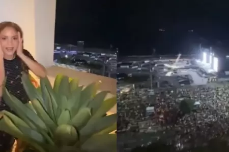 Shakira en shock: Fans acampan masivamente para su hist�rico show gratuito en Pl
