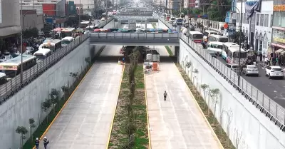 V�a Expresa Grau presenta avances del 90 %, seg�n la MML.