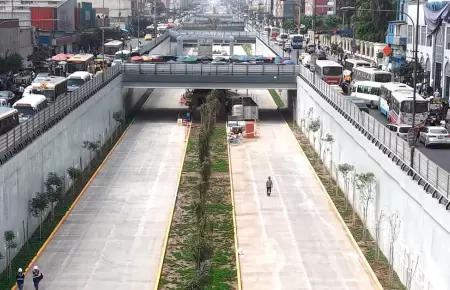 V�a Expresa Grau presenta avances del 90 %, seg�n la MML.