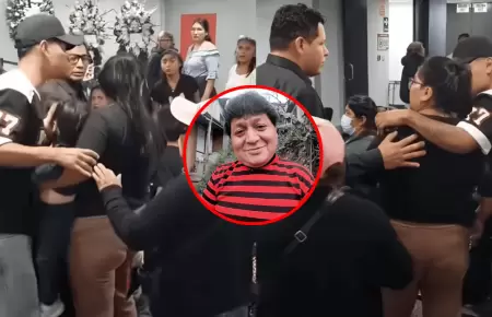 Hija de 'Pompinch�' protagoniz� esc�ndandalo en velorio de c�mico