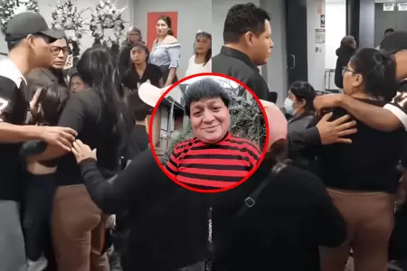 Hija de 'Pompinch�' protagoniz� esc�ndandalo en velorio de c�mico