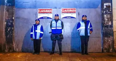 La Municipalidad de Lima intervino almacenes clandestinos en el centro hist�rico