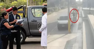 Extranjero es asesinado a balazos frente a lavander�a en Ate