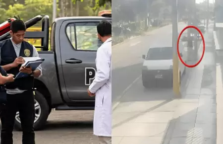 Extranjero es asesinado a balazos frente a lavander�a en Ate