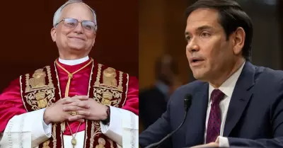 Papa Le�n XIV / Marco Rubio.