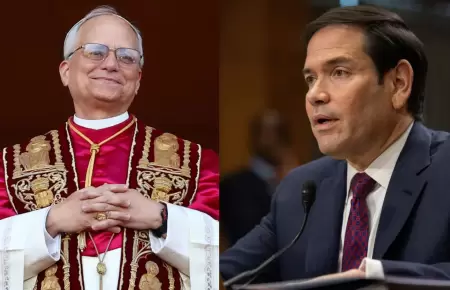 Papa Le�n XIV / Marco Rubio.