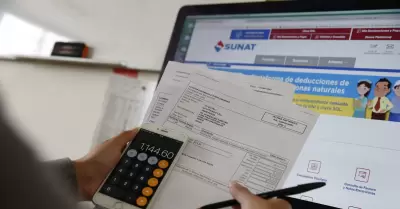 SUNAT retorna S/173 millones a personas naturales que presentaron declaraci�n a