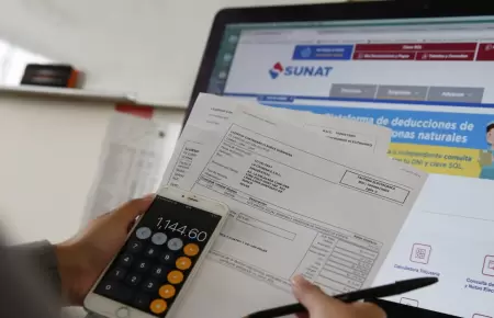 SUNAT retorna S/173 millones a personas naturales que presentaron declaraci�n a