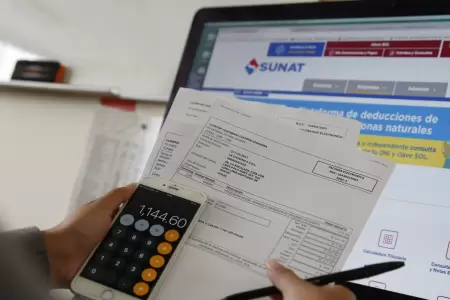 SUNAT retorna S/173 millones a personas naturales que presentaron declaraci�n a
