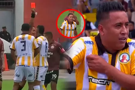 Inesperada expulsi�n se dio apenas iniciado el encuentro en Trujillo.