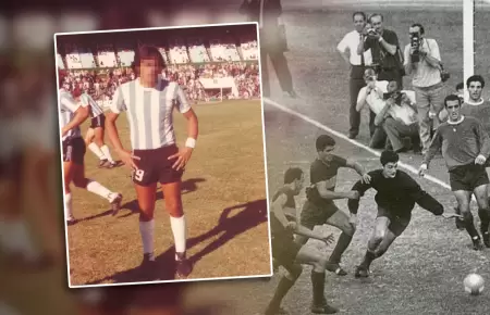 Hist�rico delantero campeon� con Independiente en 1965.