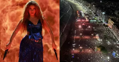 Shakira reuni� a 2 millones de fans en concierto de Copacabana