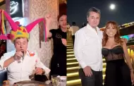 Magaly celebra el cumplea�os de su esposo con lujoso regalo y anuncia bodas de aluminio
