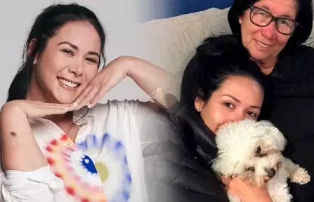 Magdyel Ugaz cumple sue�o de su madre.