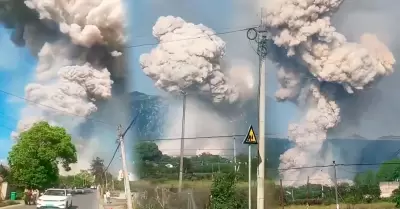 Explosi�n en f�brica de fuegos artificiales en China.