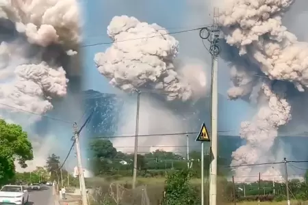 Explosi�n en f�brica de fuegos artificiales en China.