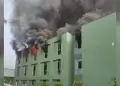 Alarma en Puente Piedra: Reportan nuevo incendio al interior de la Escuela de Suboficiales de la PNP