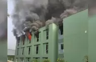 Alarma en Puente Piedra: Reportan nuevo incendio al interior de la Escuela de Suboficiales de la PNP