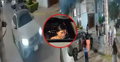 Mujer aplasta a vigilante con su camioneta