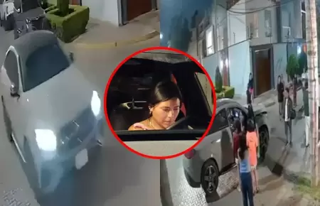 Mujer aplasta a vigilante con su camioneta