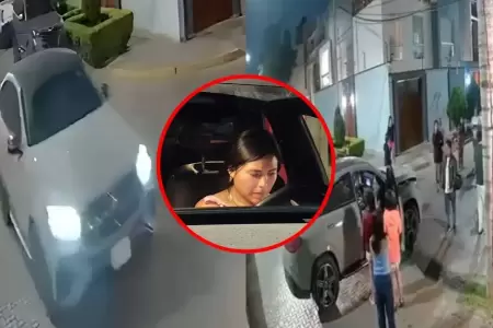 Mujer aplasta a vigilante con su camioneta