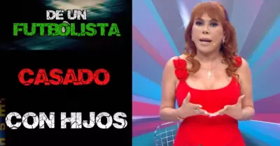 �Ampay a la vista! Magaly Medina revela nuevo jugador que habr�a sido infiel a s