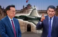 Premier Luis Arroyo defiende compra de aviones F-16 y contradice versi�n de Jos� Balc�zar sobre supuesta adquisici�n "a dedo"