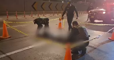 Hombre muere atropellado en la V�a Expresa