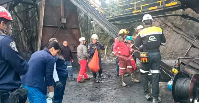 Tragedia tras explosi�n en mina, en Colombia.