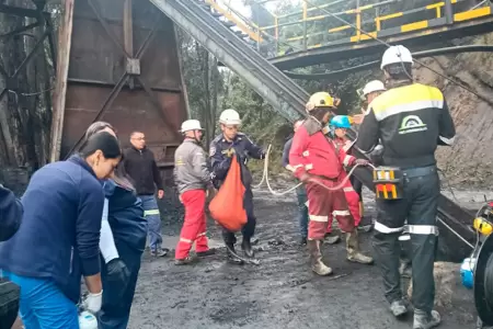 Tragedia tras explosi�n en mina, en Colombia.