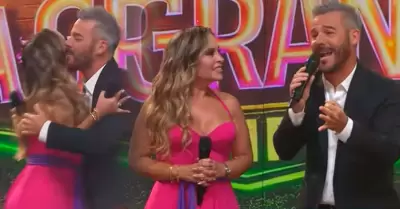 Adolfo Aguilar conductor en 'La Granja VIP Per�'.
