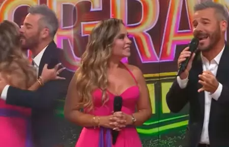 Adolfo Aguilar conductor en 'La Granja VIP Per�'.